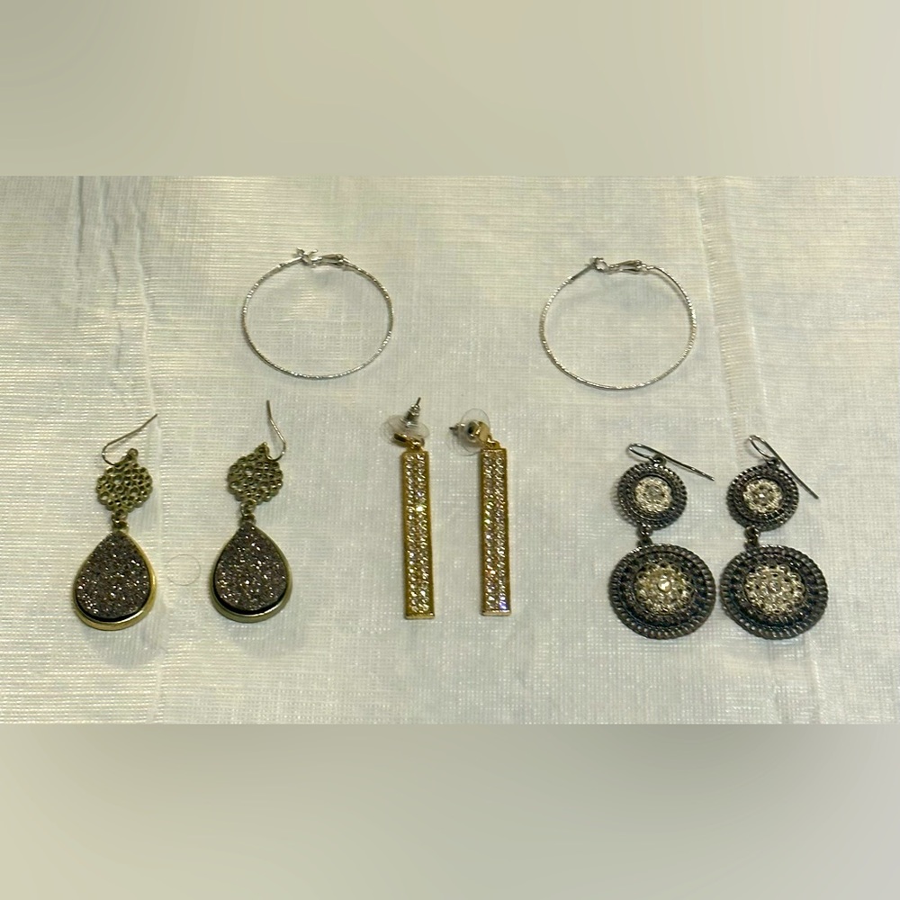 Gem earring bundle